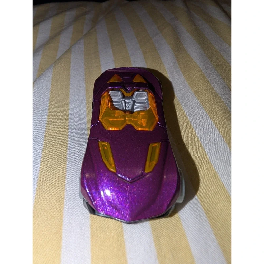 Hot Wheels 1186 MJ 1 NL Diecast Toy Car Purple Orange Mattel R0932